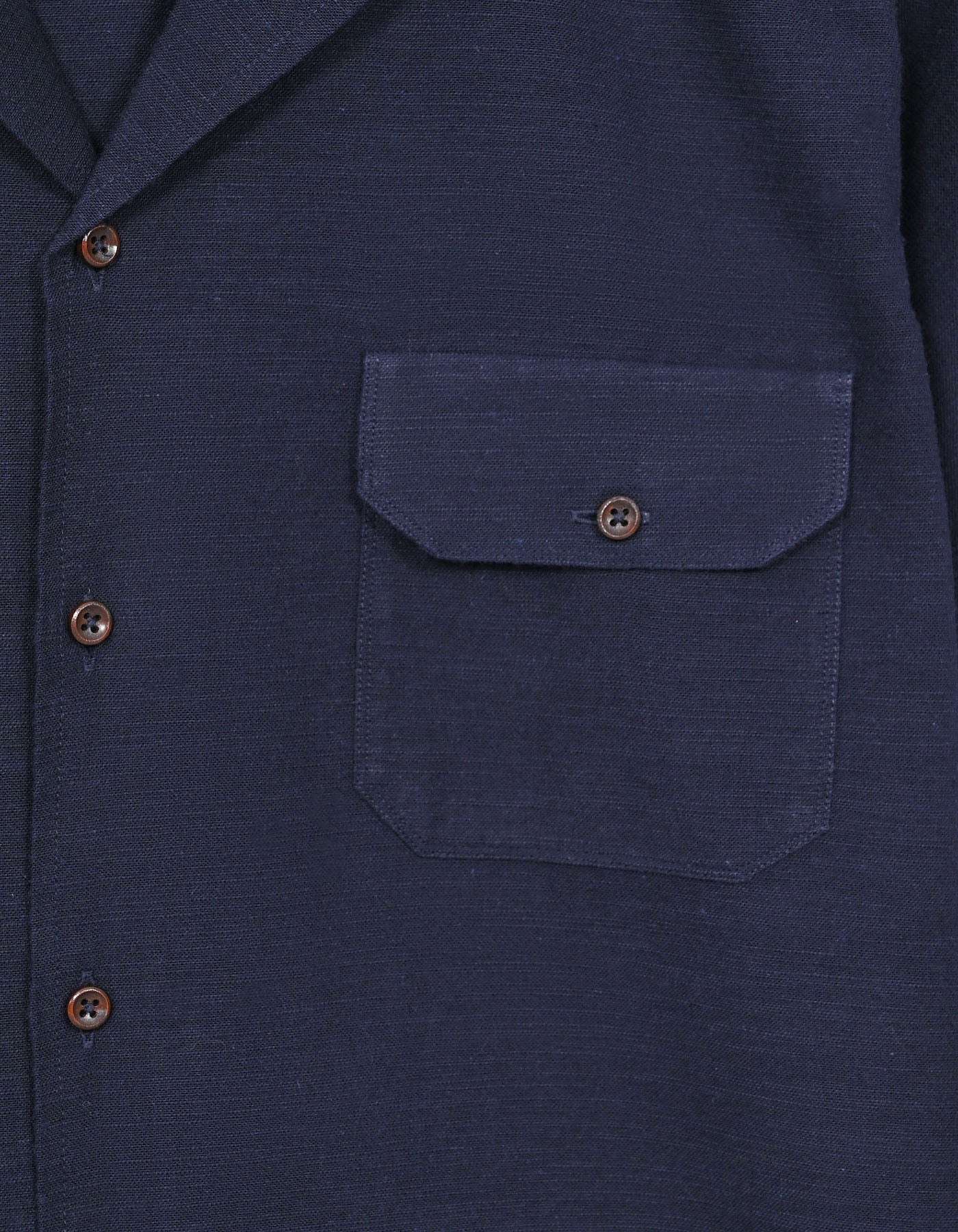 Plain Navy Tailored Smart Fit Shirt FS2364SH-16