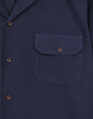 Plain Navy Tailored Smart Fit Shirt FS2364SH-16