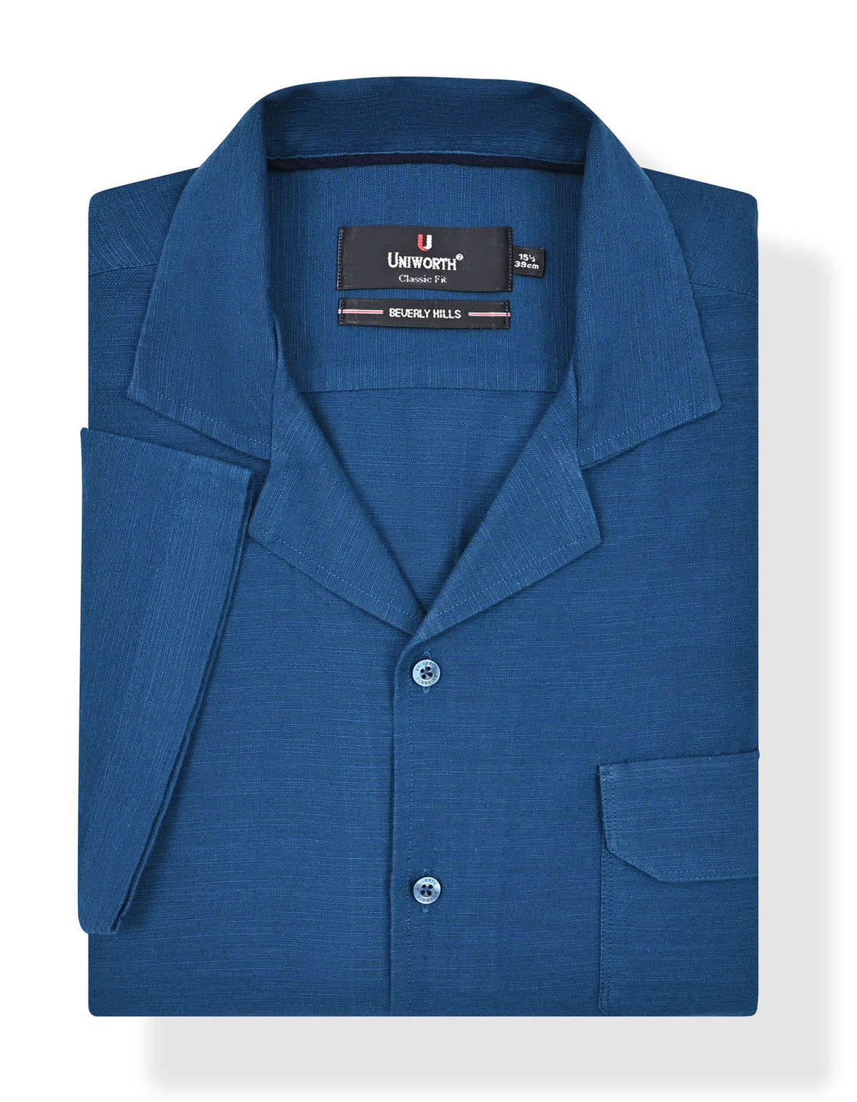 Plain Teal Classic Fit Shirt FS2365RH-15