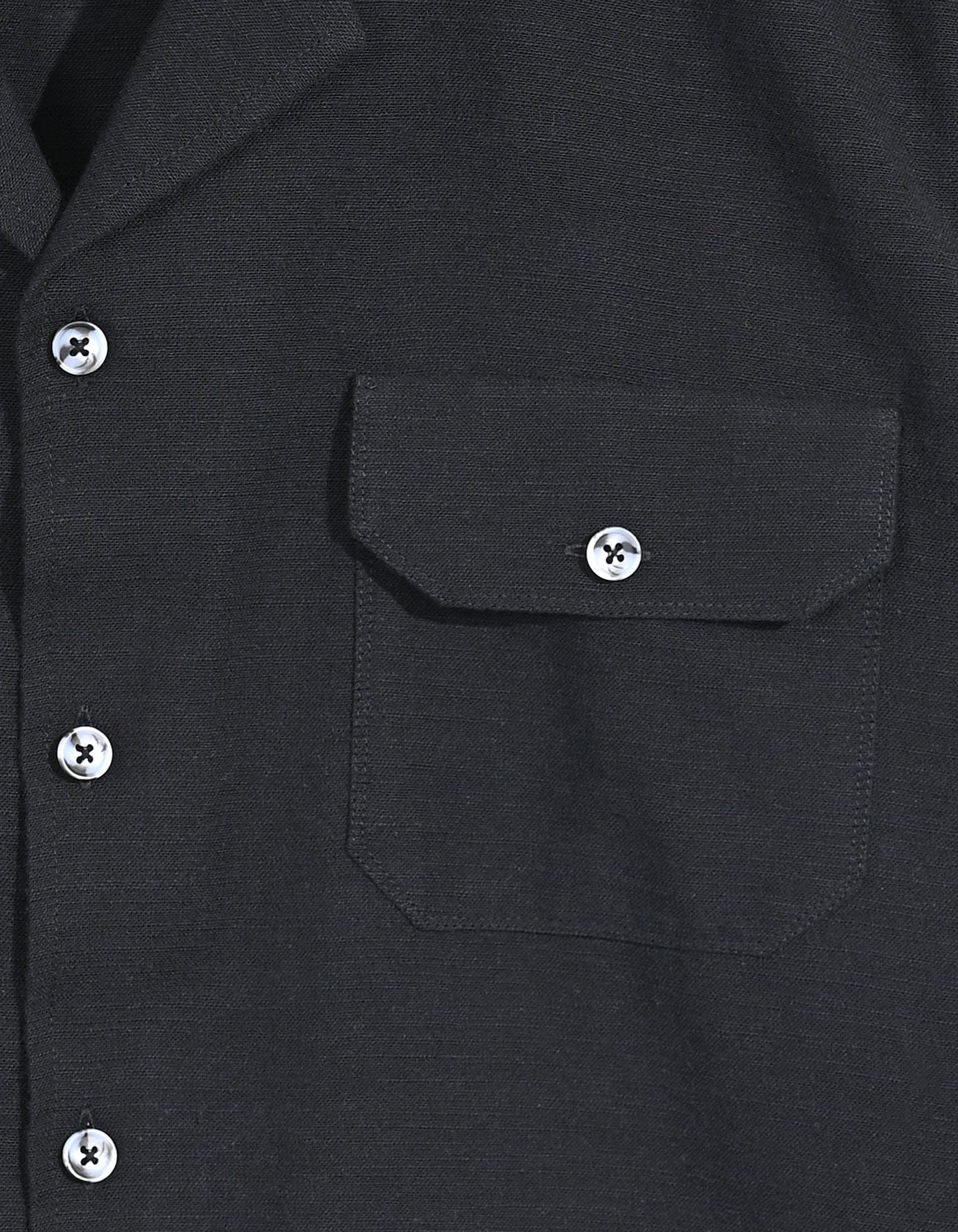 Plain Black Tailored Smart Fit Shirt FS2368SH-16