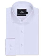 Plain White Classic Fit Shirt FS2370-1RF-14.5