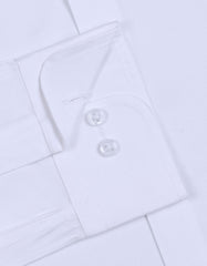 Plain White Tailored Smart Fit Shirt FS2370-1SF-15.5