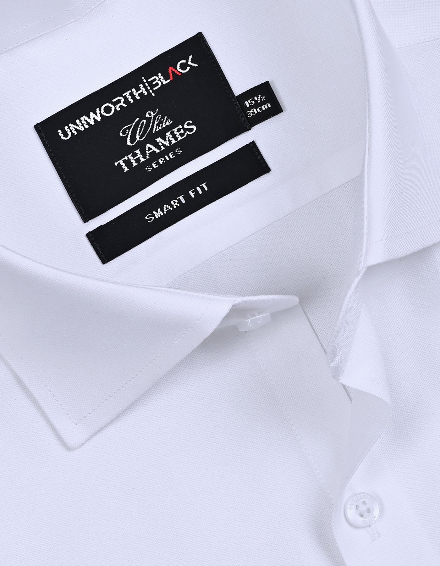 Plain White Tailored Smart Fit Shirt FS2370-1SF-15