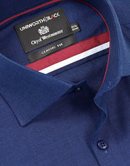 Plain Royal Blue Classic Fit Shirt FS2379-1RF-15
