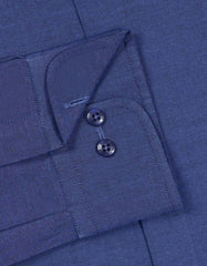 Plain Royal Blue Tailored Smart Fit Shirt FS2379-1SF-15.5
