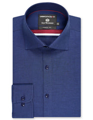 Plain Royal Blue Tailored Smart Fit Shirt FS2379-1SF-14.5