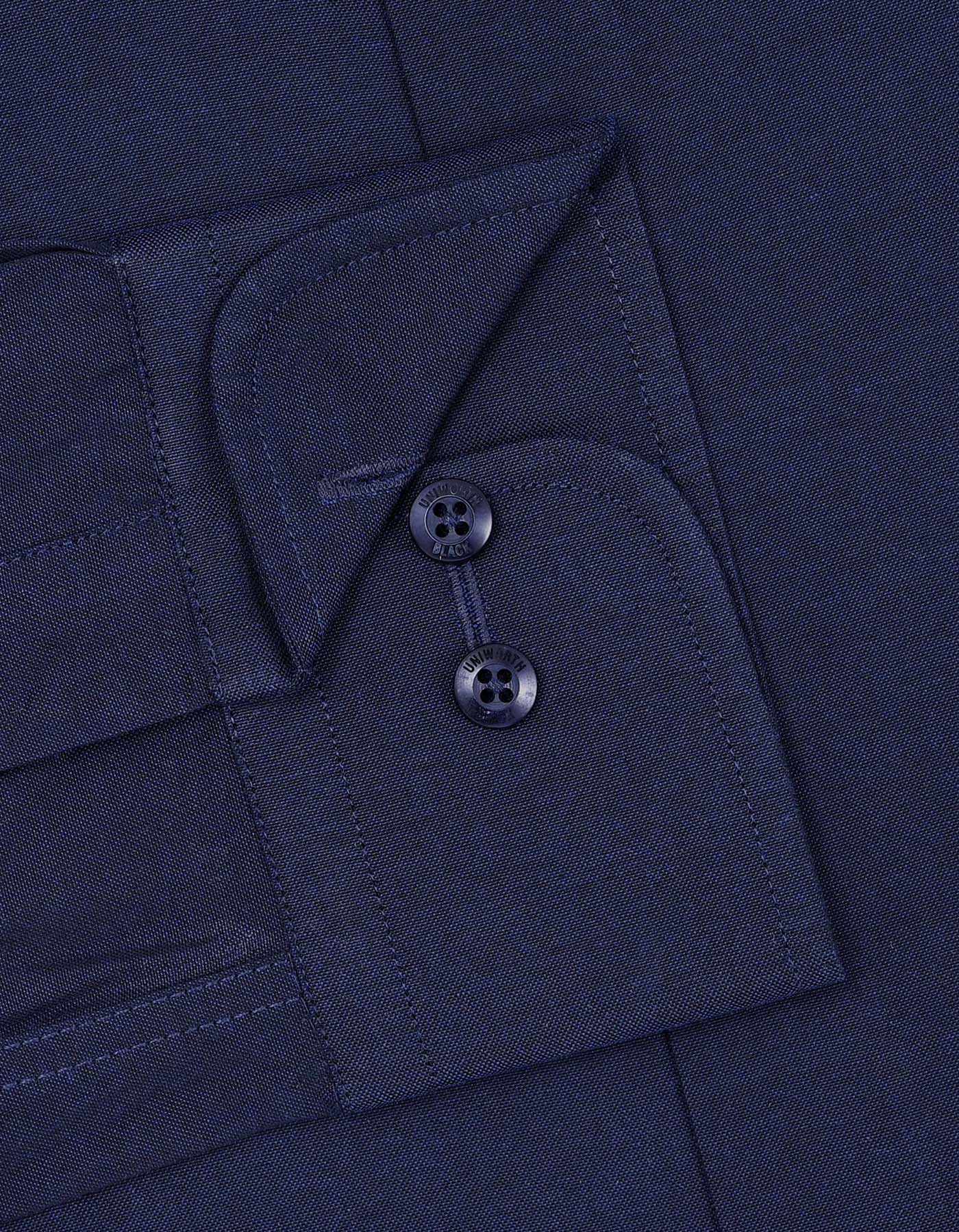 Plain Navy Tailored Smart Fit Shirt FS2380-2SF-15.5