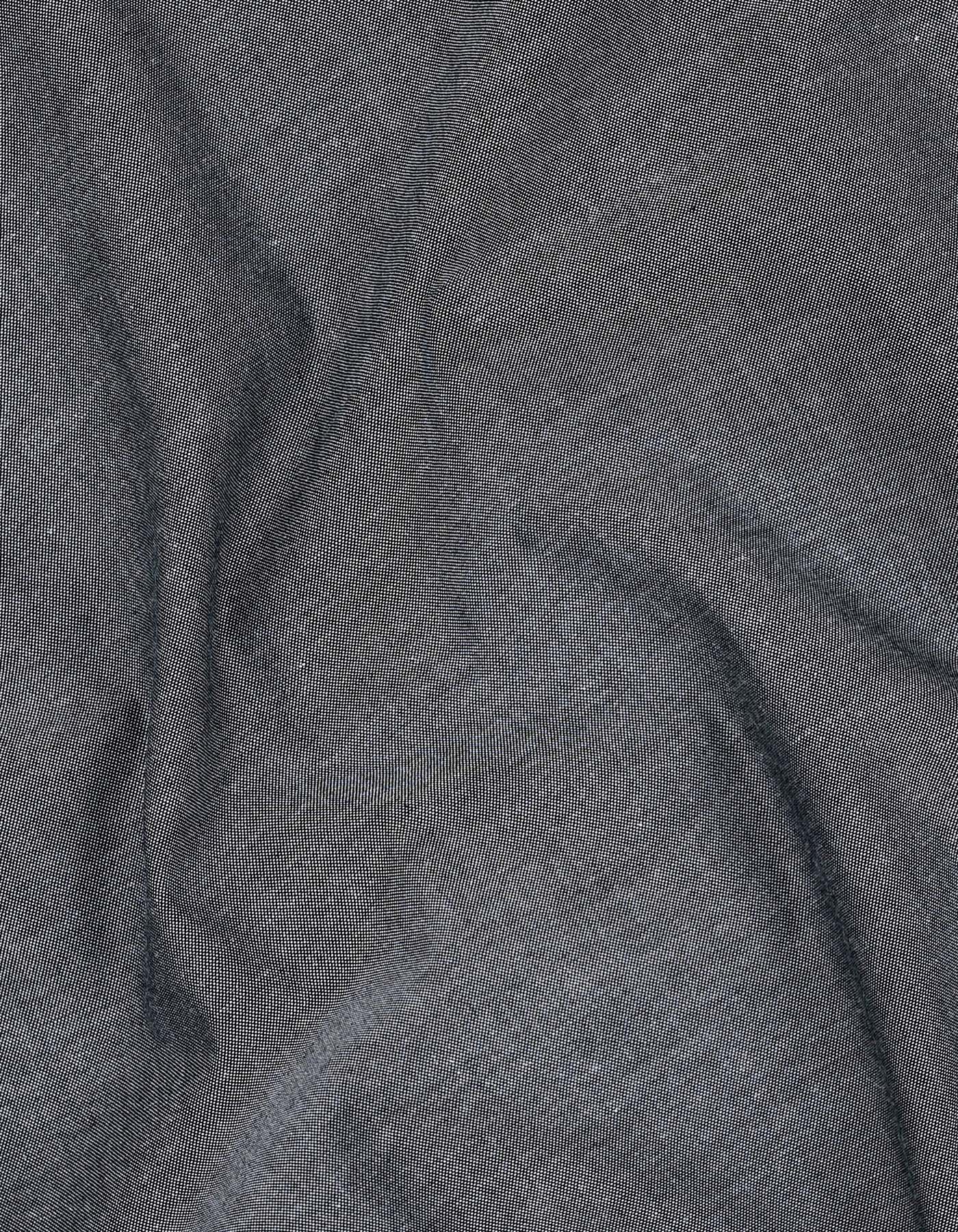 Plain Charcoal Classic Fit Shirt FS2381-2RF-16