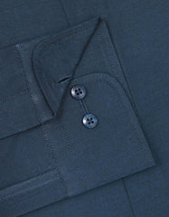 Plain Teal Classic Fit Shirt FS2384-1RF-15.5