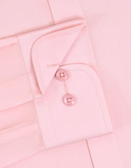 Plain Pink Tailored Smart Fit Shirt FS2393-2SF-15.5