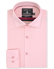 Plain Pink Tailored Smart Fit Shirt FS2393-2SF-14.5