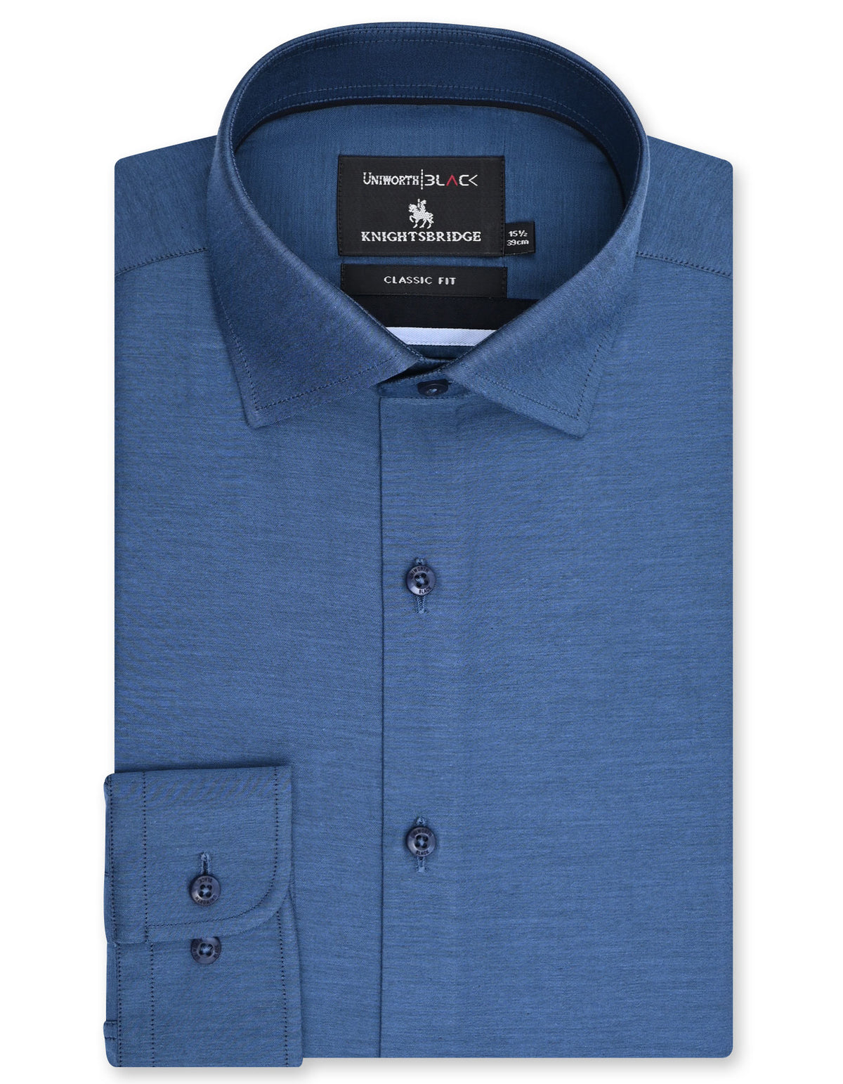 Plain Blue Classic Fit Shirt FS2395-2RF-14.5