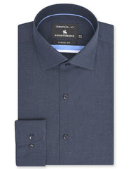 Plain Navy Classic Fit Shirt FS2397-1RF-14.5