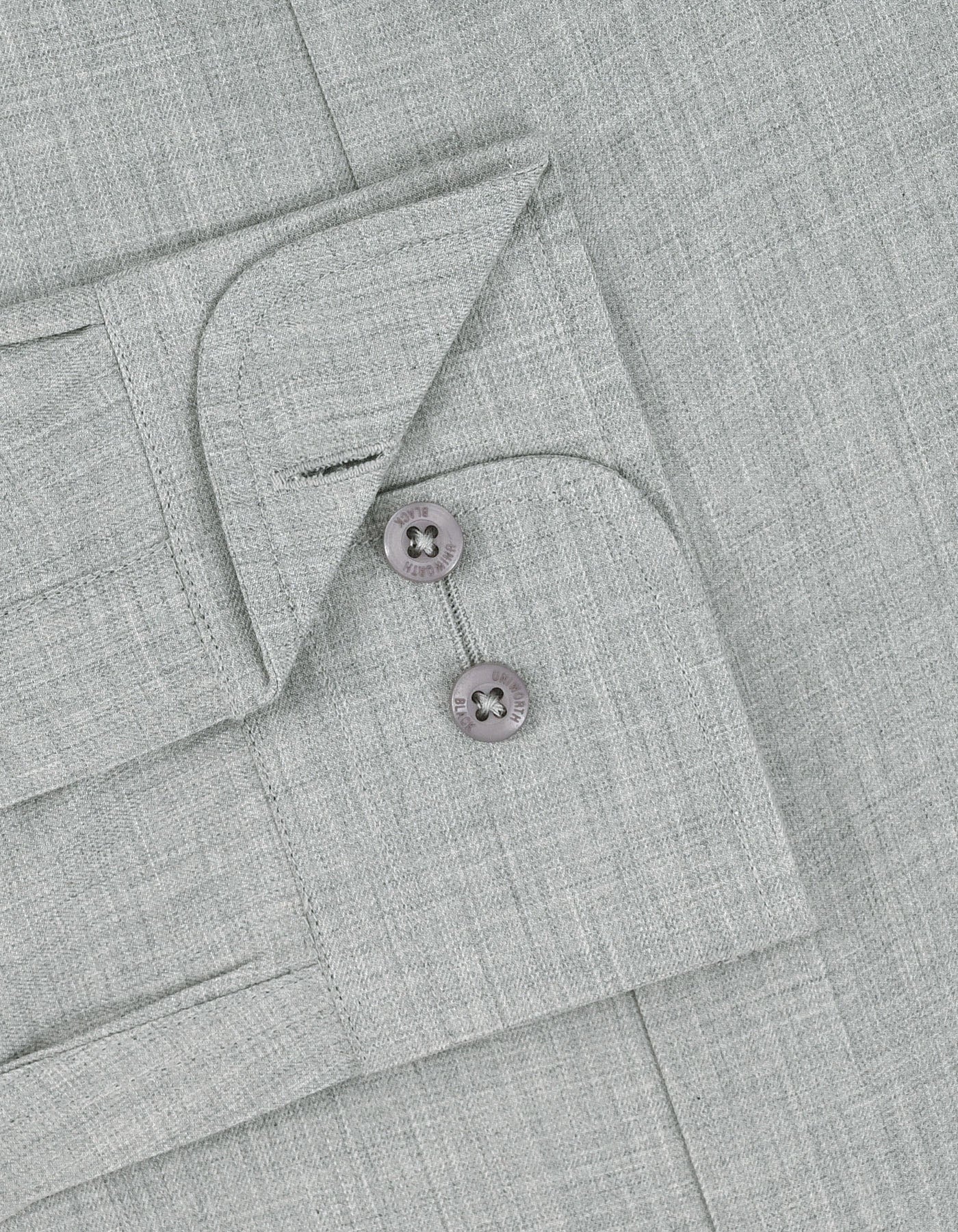 Plain Grey Classic Fit Shirt FS2398-2RF-15.5