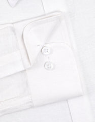 Plain White Tailored Smart Fit Shirt FS2404-2SF-16.5