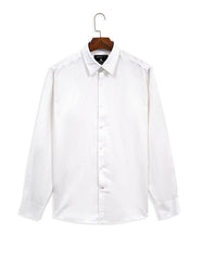 Plain White Tailored Smart Fit Shirt FS2404-2SF-15.5