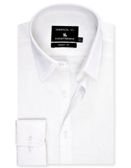 Plain White Tailored Smart Fit Shirt FS2404-2SF-14.5