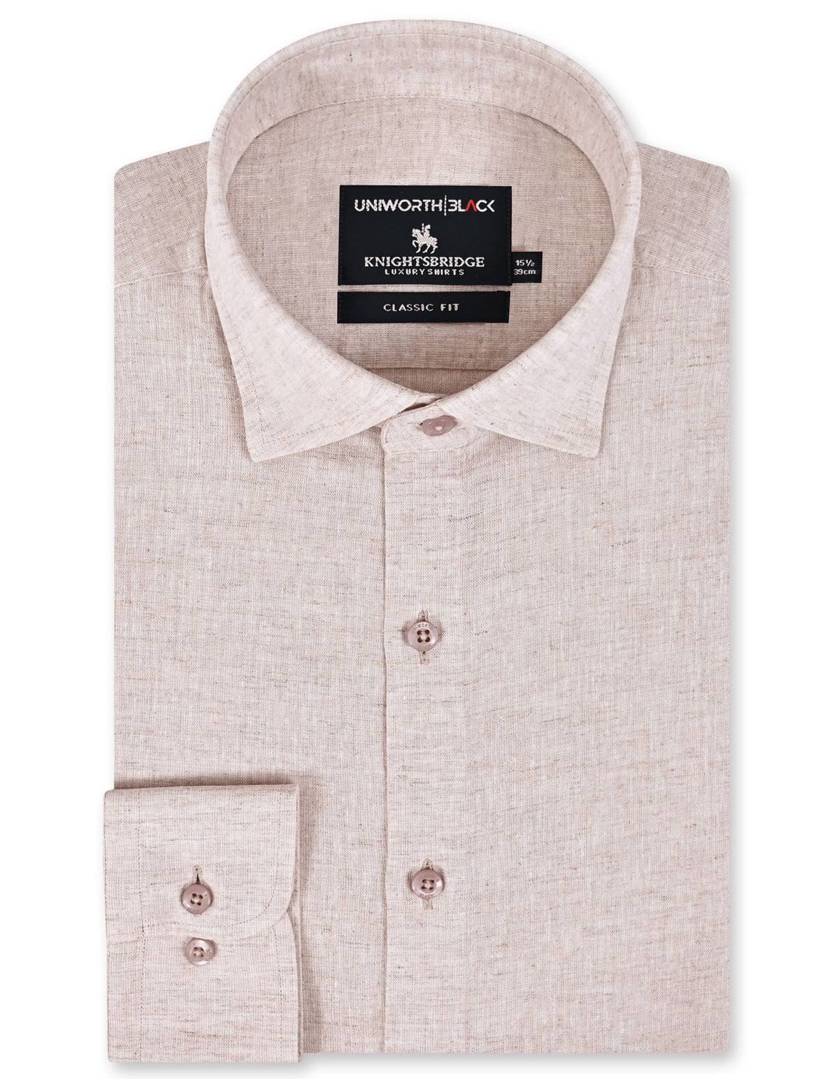 Plain Fawn Tailored Smart Fit Shirt FS2406-3SF-14.5