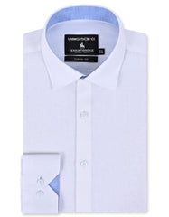 White Plain Classic Fit Linen Shirt