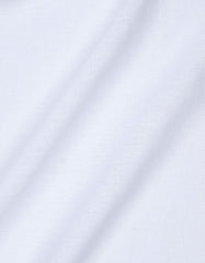White Plain Tailored Smart Fit Linen Shirt