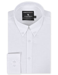 Plain White Classic Fit Shirt FS2413-3RF-14.5