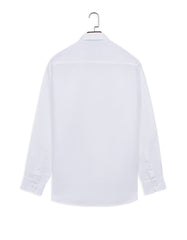Plain White Tailored Smart Fit Shirt FS2413-3SF-16