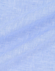 Sky Plain Tailored Smart Fit Linen Shirt
