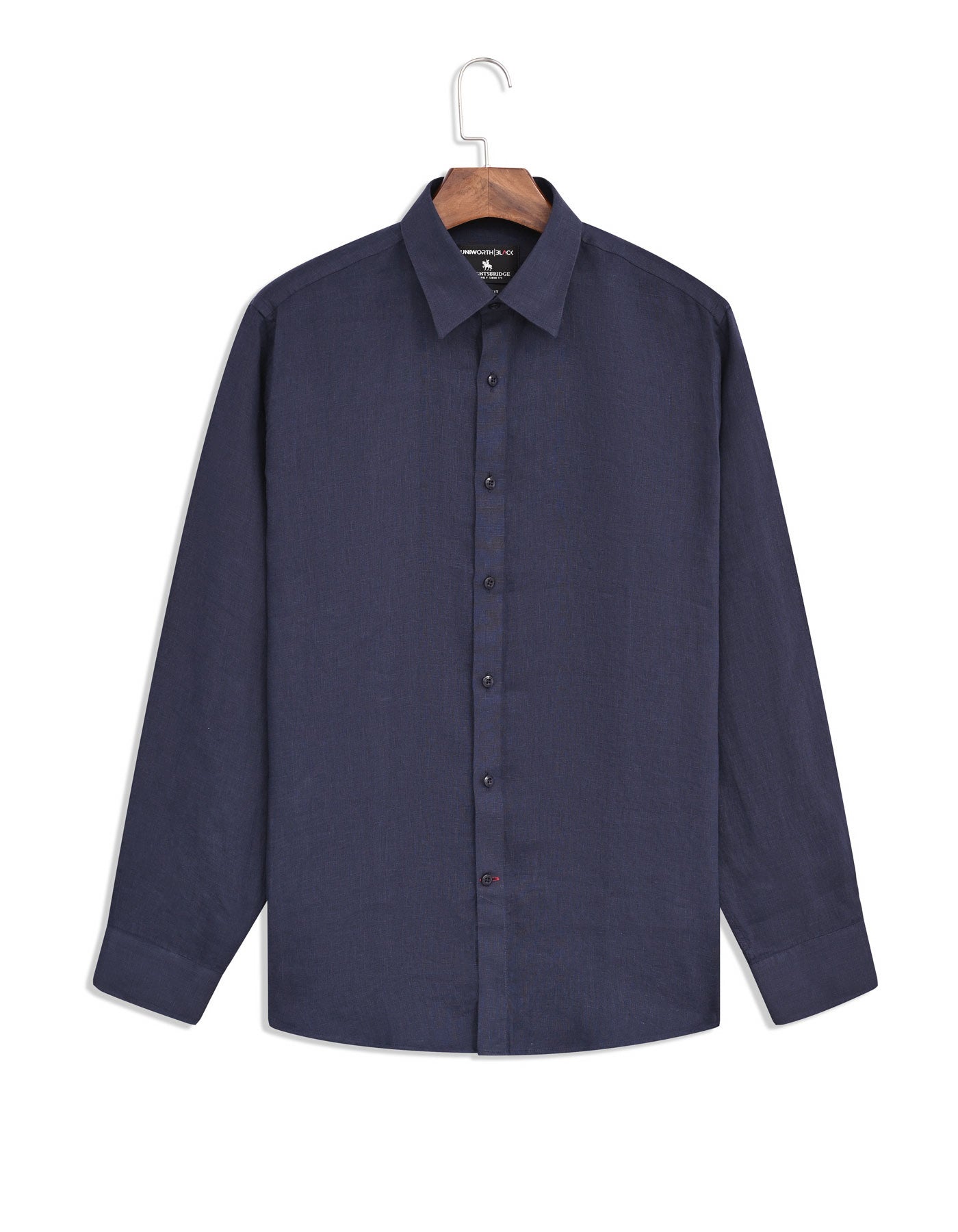 Plain Navy Tailored Smart Fit Shirt FS2426-1SF-15