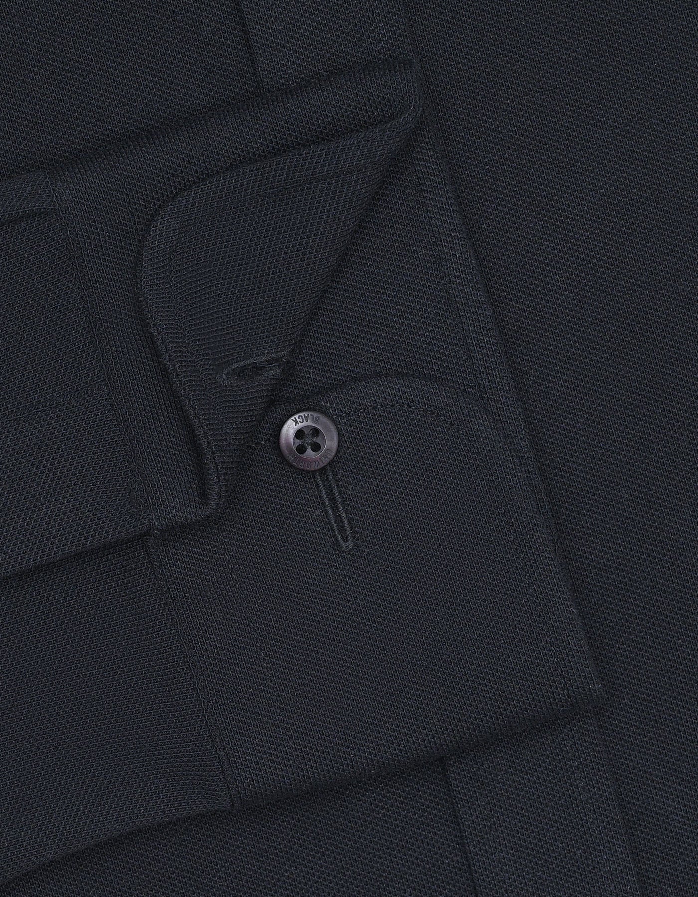 Plain Black Classic Fit Shirt FS26RF-16