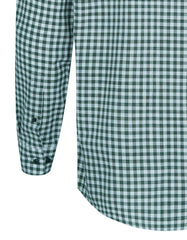 Check White/Green Classic Fit Shirt FS2709-1RF-15.5