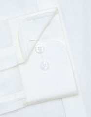 Plain Off White Classic Fit Shirt FS2715-4RF-15.5