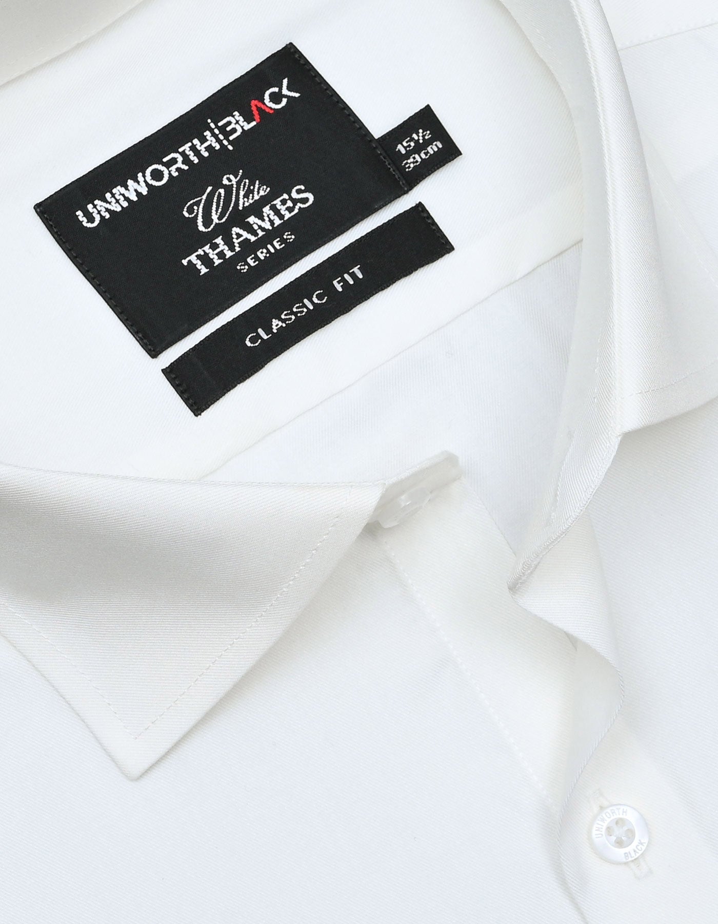 Plain Off White Classic Fit Shirt FS2715-4RF-15