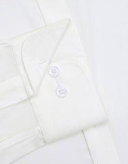 Plain Off White Classic Fit Shirt FS2715-5RF-15.5