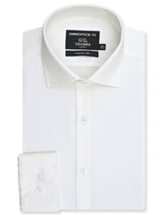 Plain Off White Classic Fit Shirt FS2715-5RF-14.5