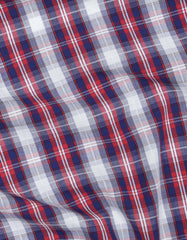 Check Blue/Red Classic Fit Shirt FS2718RF-16
