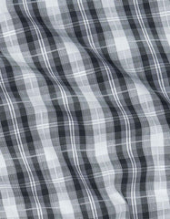 Check White/Black Tailored Smart Fit Shirt FS2720-1SF-16