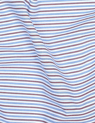 Stripe Maroon Tailored Smart Fit Shirt FS2720-2SF-16
