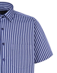 Stripe Blue Tailored Smart Fit Shirt FS2730SH-15.5