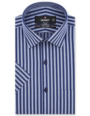 Stripe Blue Tailored Smart Fit Shirt FS2730SH-14.5