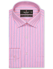 Stripe L Pink Tailored Smart Fit Shirt FS2737-2SF-14.5