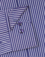 Stripe Navy Tailored Smart Fit Shirt FS2738SF-15.5