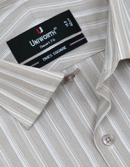 Stripe Beige Smart Fit Shirt FS2740-3SF-15
