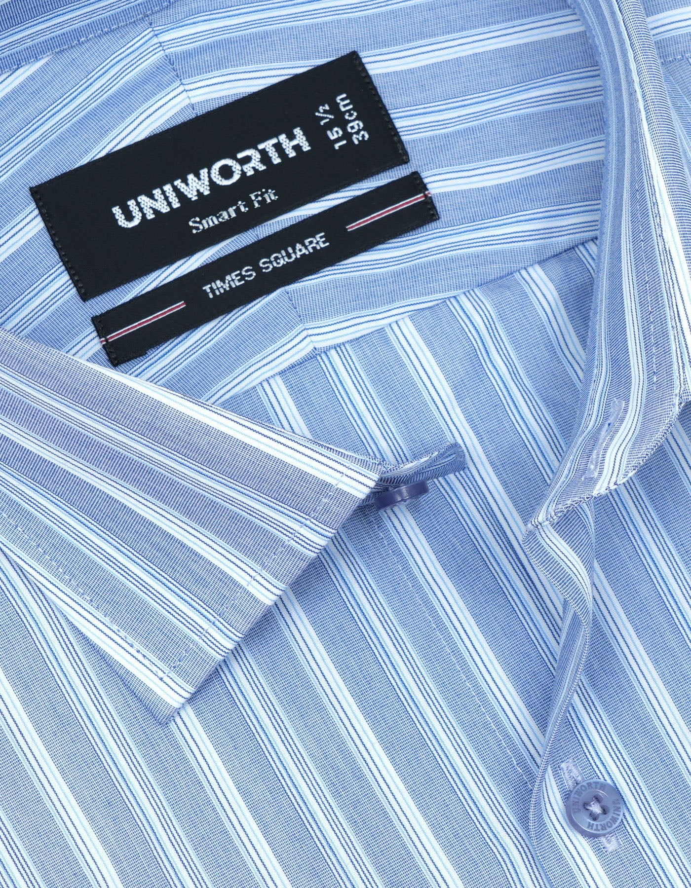 Stripe Blue Tailored Smart Fit Shirt FS2741-2SF-15