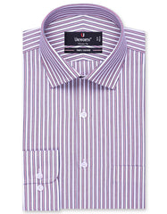 Stripe Navy Classic Fit Shirt FS2743-1RF-14.5