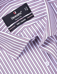 Stripe Navy Tailored Smart Fit Shirt FS2743-1SF-15