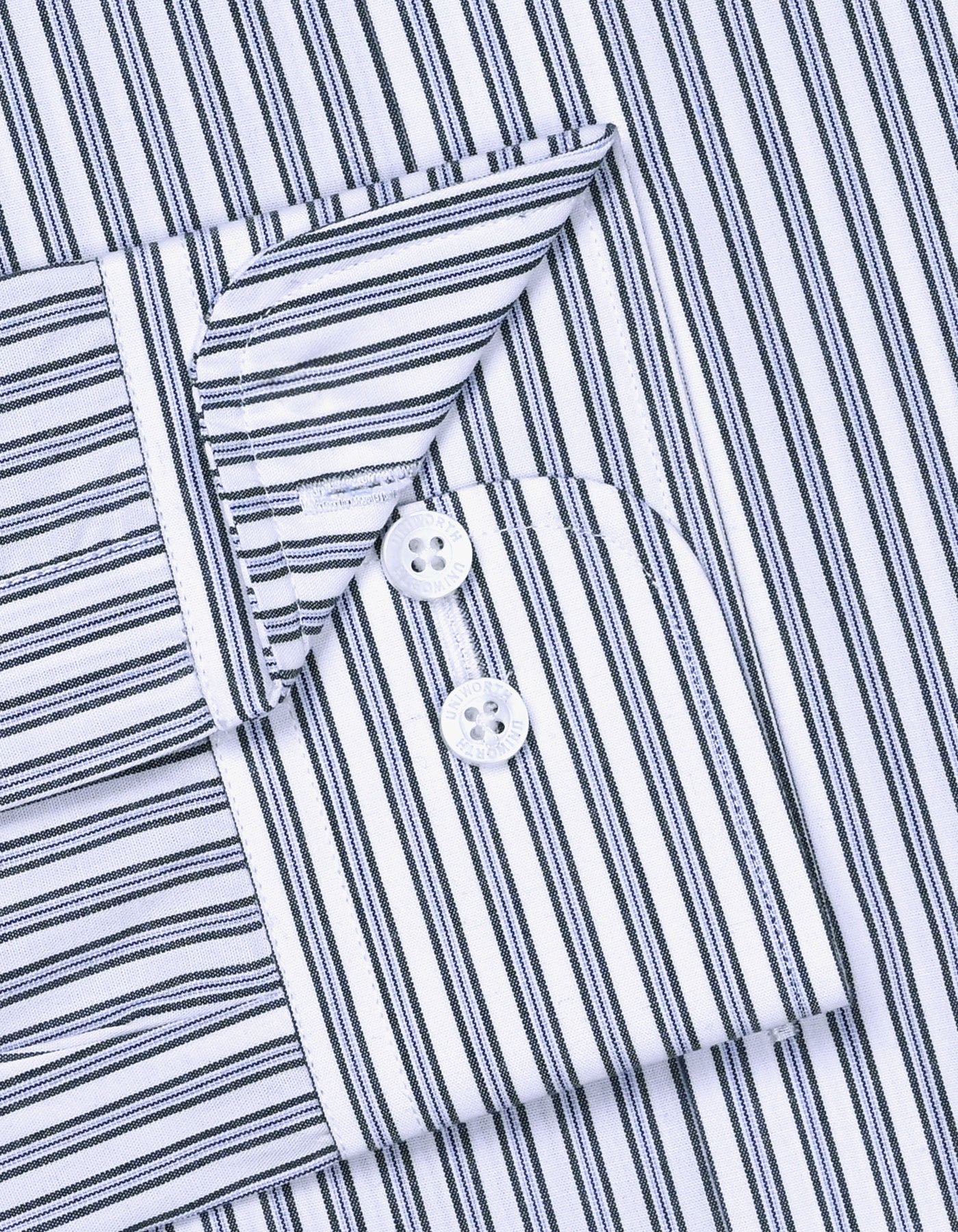 Stripe D Green Tailored Smart Fit Shirt FS2745-2SF-15.5
