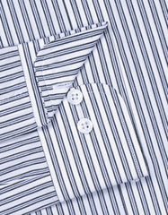 Stripe D Green Tailored Smart Fit Shirt FS2745-2SF-15.5