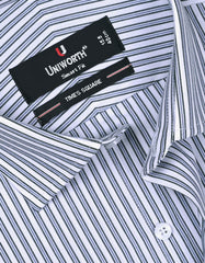 Stripe D Green Tailored Smart Fit Shirt FS2745-2SF-15