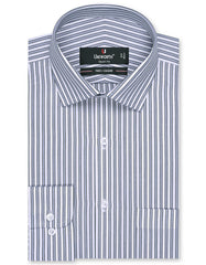 Stripe D Green Tailored Smart Fit Shirt FS2745-2SF-14.5