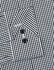 Check White/Black Classic Fit Shirt FS2746-1RF-15.5